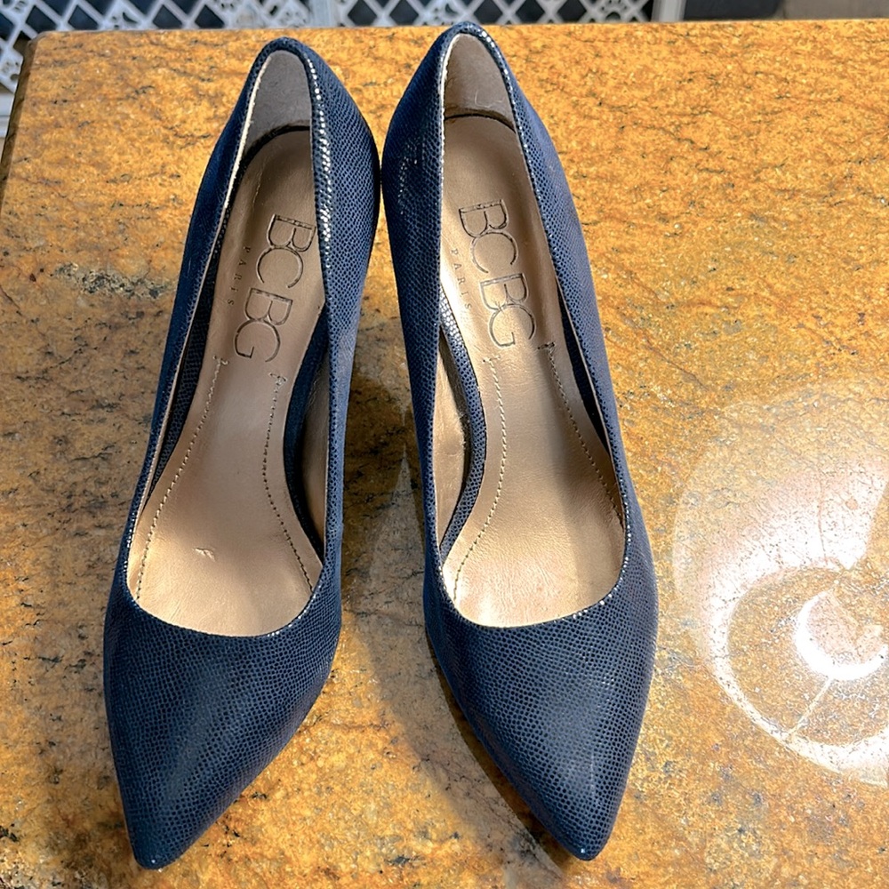 BCBG Navy Blue Pumps